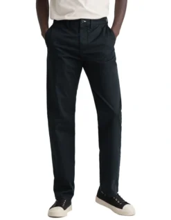 Gant Allister Twill Chinos In Black