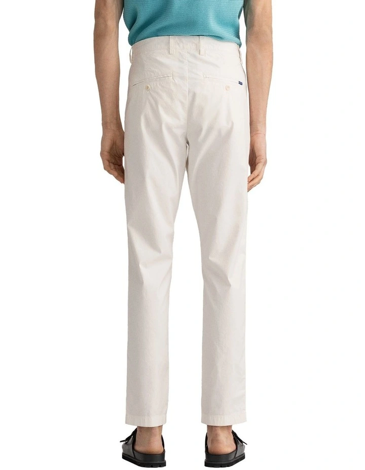 Gant Hallden Sunfaded Chinos In Caulk White 2 Gant Hallden Sunfaded Chinos In Caulk White - Image 2