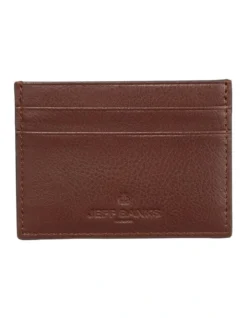 Card Case Wallet In Brown