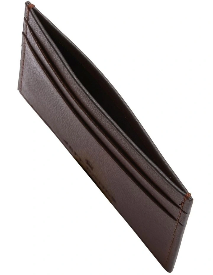 Card Case Wallet In Brown 2 Card Case Wallet In Brown - Image 2