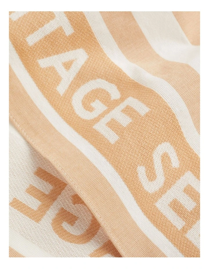 Logo Stripe Beach Wrap 2 Logo Stripe Beach Wrap - Image 2