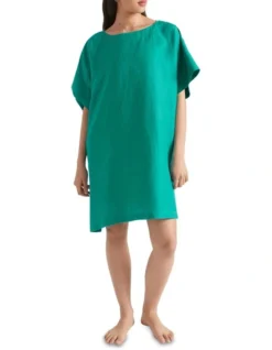 Linen Boatneck Kaftan