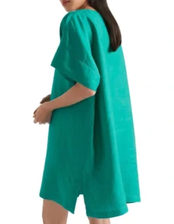 Linen Boatneck Kaftan -Myer Clothing Shop 962101000 962088670 3 720x928