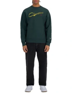 Champion RW Knights Script Crew In Khaki -Myer Clothing Shop 962603200 4 2 720x928