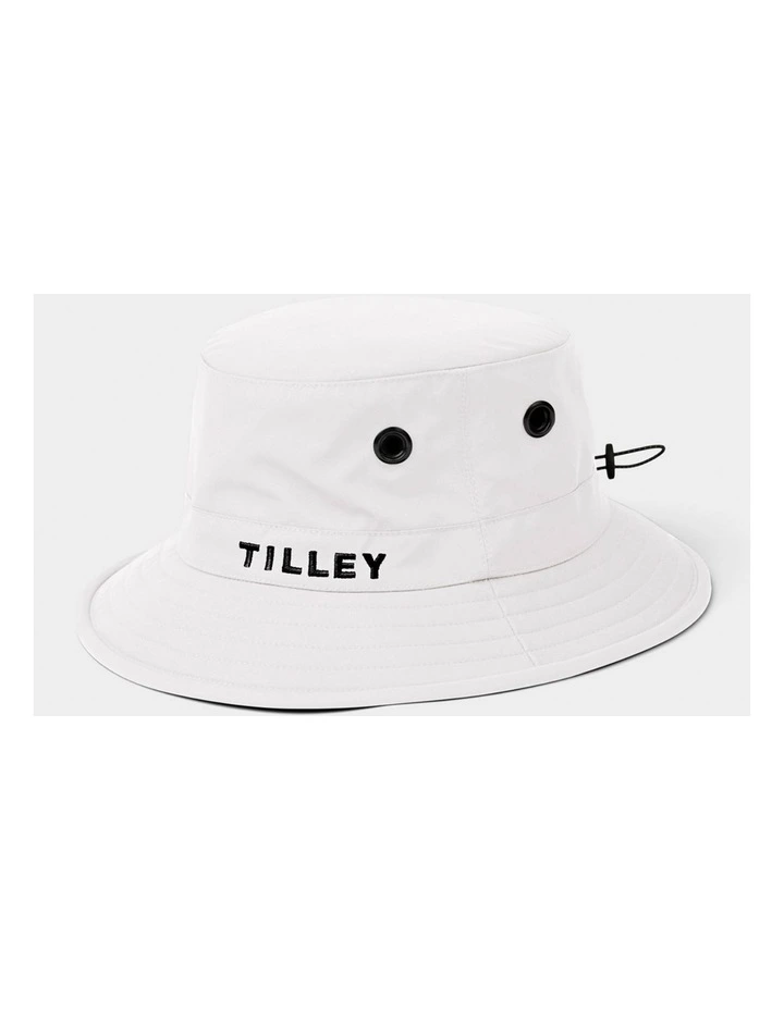 Tilley Golf Bucket Hat In White 1 Tilley Golf Bucket Hat In White