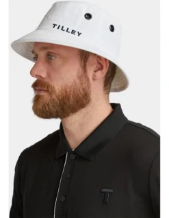 Tilley Golf Bucket Hat In White 8 Tilley Golf Bucket Hat In White -Myer Clothing Shop 962808940 3 720x928
