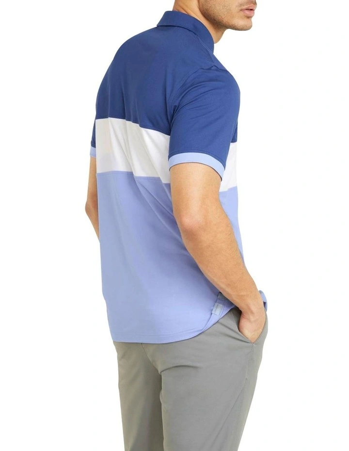 Puma Cloudspun Highway Polo In Blue 2 Puma Cloudspun Highway Polo In Blue - Image 2