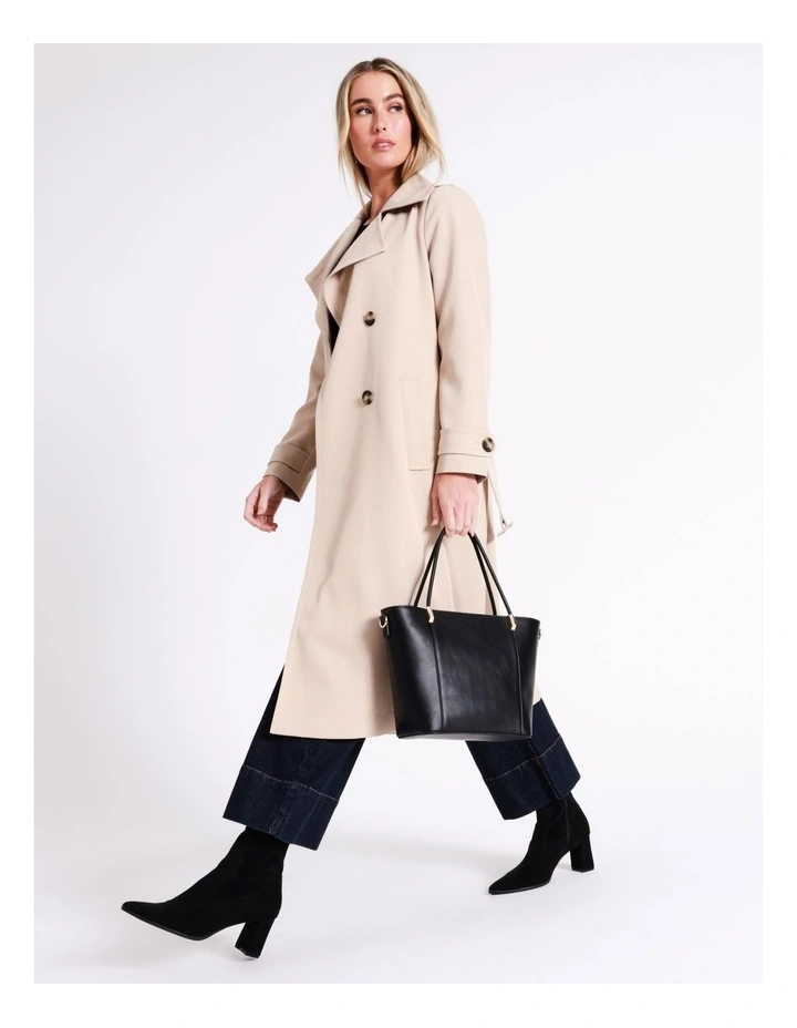 Basque Erin Tote In Black 2 Basque Erin Tote In Black - Image 2