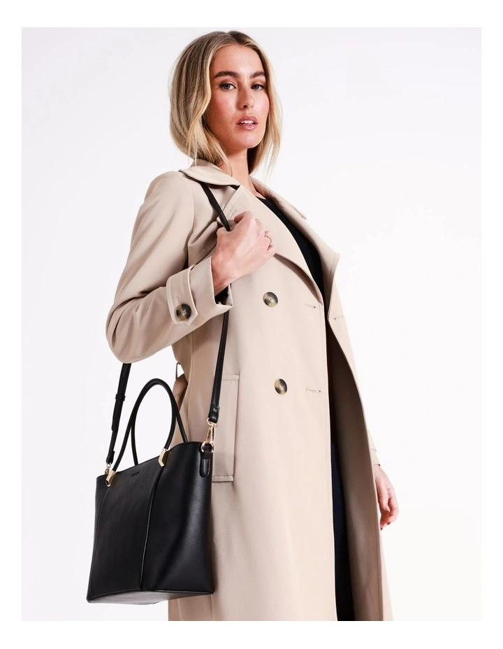 Basque Erin Tote In Black 4 Basque Erin Tote In Black - Image 4