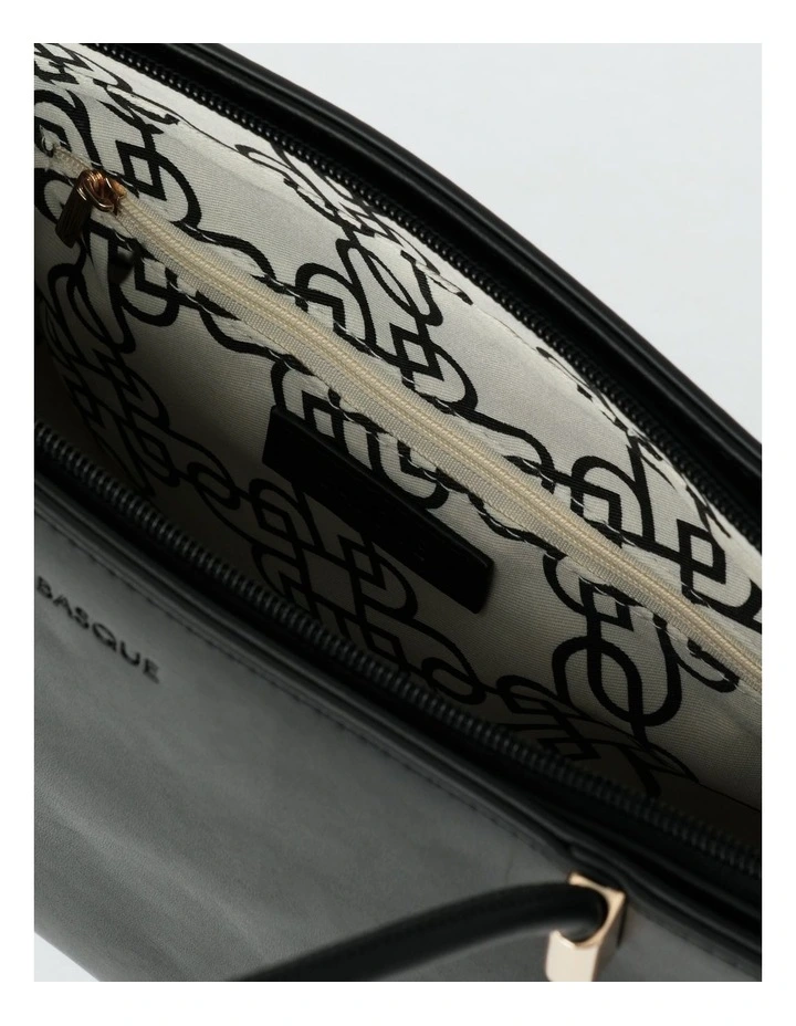 Basque Erin Tote In Black 5 Basque Erin Tote In Black - Image 5