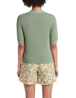 A Stitch In Time Cardigan In Fern -Myer Clothing Shop 963160300 3 720x928