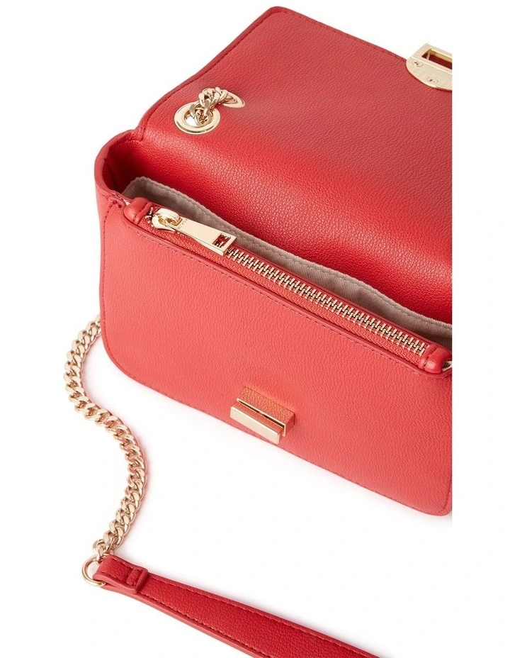 Mila Turn Lock Bag In Chilli 4 Mila Turn Lock Bag In Chilli - Image 4