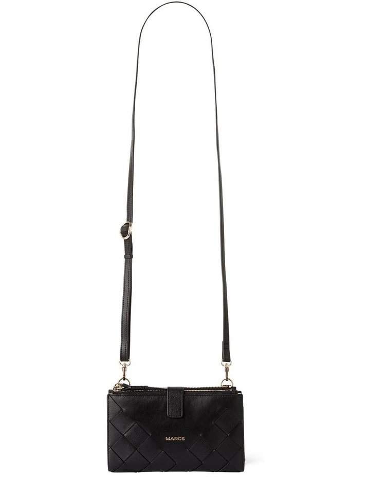 Nola Leather Wallet Bag In Black 1 Nola Leather Wallet Bag In Black