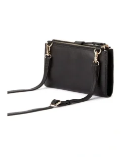 Nola Leather Wallet Bag In Black 8 Nola Leather Wallet Bag In Black -Myer Clothing Shop 963166780 4 720x928