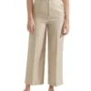 Oxford Ela Linen Twill Pants In Stone