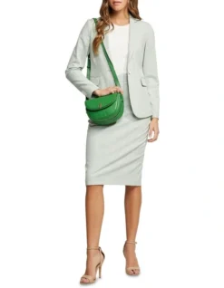 Oxford Alexa Eco Suit Jacket In Sage -Myer Clothing Shop 963293860 5 720x928