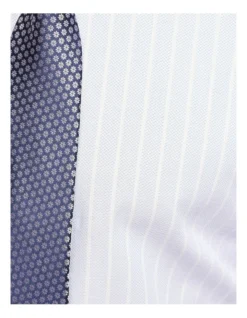 Oxford Islington Regular Fit Striped Shirt In Light Blue -Myer Clothing Shop 963311680 6 720x928
