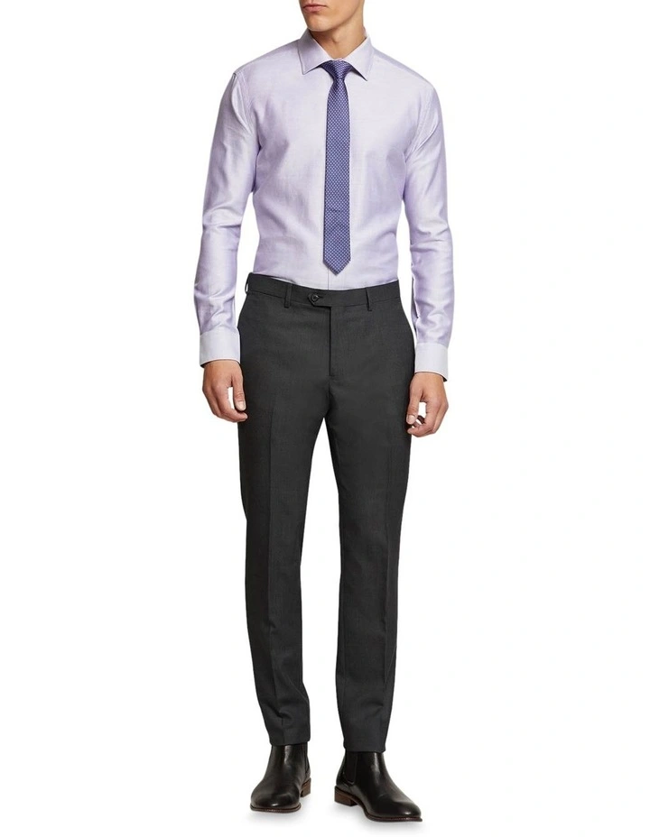 Oxford Islington Regular Fit Shirt In Lilac 5 Oxford Islington Regular Fit Shirt In Lilac - Image 5