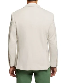 Oxford Frankie Knitted Blazer In Stone -Myer Clothing Shop 963313030 4 720x928