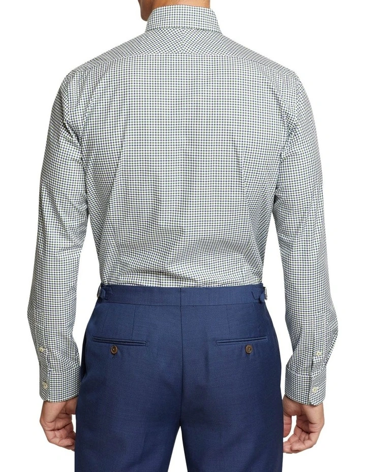 Oxford Beckton Checked Shirt In Green 2 Oxford Beckton Checked Shirt In Green - Image 2