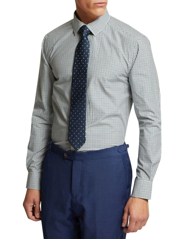 Oxford Beckton Checked Shirt In Green 3 Oxford Beckton Checked Shirt In Green - Image 3