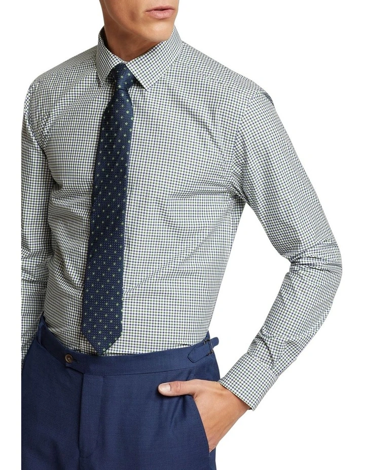 Oxford Beckton Checked Shirt In Green 4 Oxford Beckton Checked Shirt In Green - Image 4