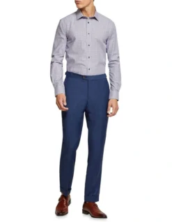 Oxford Beckton Checked Shirt In Purple 10 Oxford Beckton Checked Shirt In Purple -Myer Clothing Shop 963313390 5 720x928