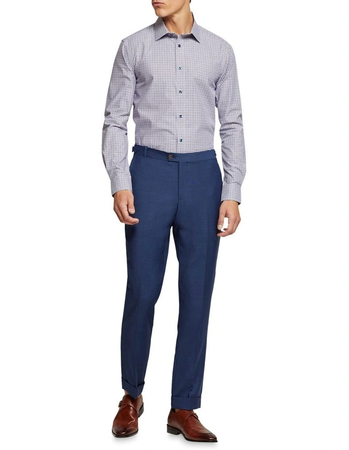 Oxford Beckton Checked Shirt In Purple 5 Oxford Beckton Checked Shirt In Purple - Image 5