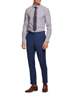 Oxford Beckton Checked Shirt In Pink -Myer Clothing Shop 963313480 5 720x928