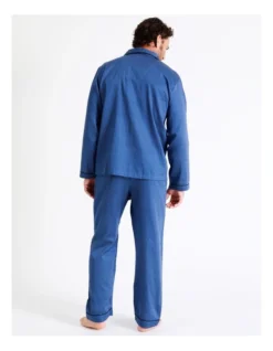 Long Sleeve Sateen Cotton PJ Set In Pinspot -Myer Clothing Shop 963389980 4 720x928