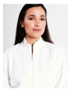 Regatta Recycled Polyester Zip Thru Chevron Jacquard Sweat Top In Ivory 12 Regatta Recycled Polyester Zip Thru Chevron Jacquard Sweat Top In Ivory -Myer Clothing Shop 963426880 6 1 720x928