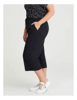 Active Microfibre Crop Pant In Black 5 Active Microfibre Crop Pant In Black -Myer Clothing Shop 963517960 3 720x928