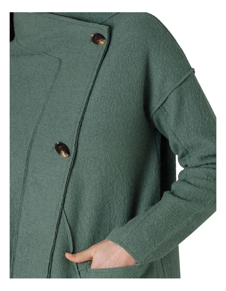 Panelled Jacket In Beanstalk 4 Panelled Jacket In Beanstalk - Image 4