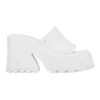 Windsor Smith Fantasize Leather Heel In White