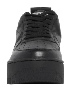 Windsor Smith Racerr Leather Flatform Sneaker In Black -Myer Clothing Shop 963929170 4 720x928