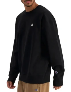 Champion Rochester Base Crew In Black -Myer Clothing Shop 963951130 3 720x928