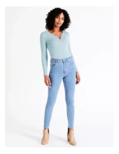 Recycled Blend Olivia Skinny Jean In Light Blue -Myer Clothing Shop 964241830 5 720x928