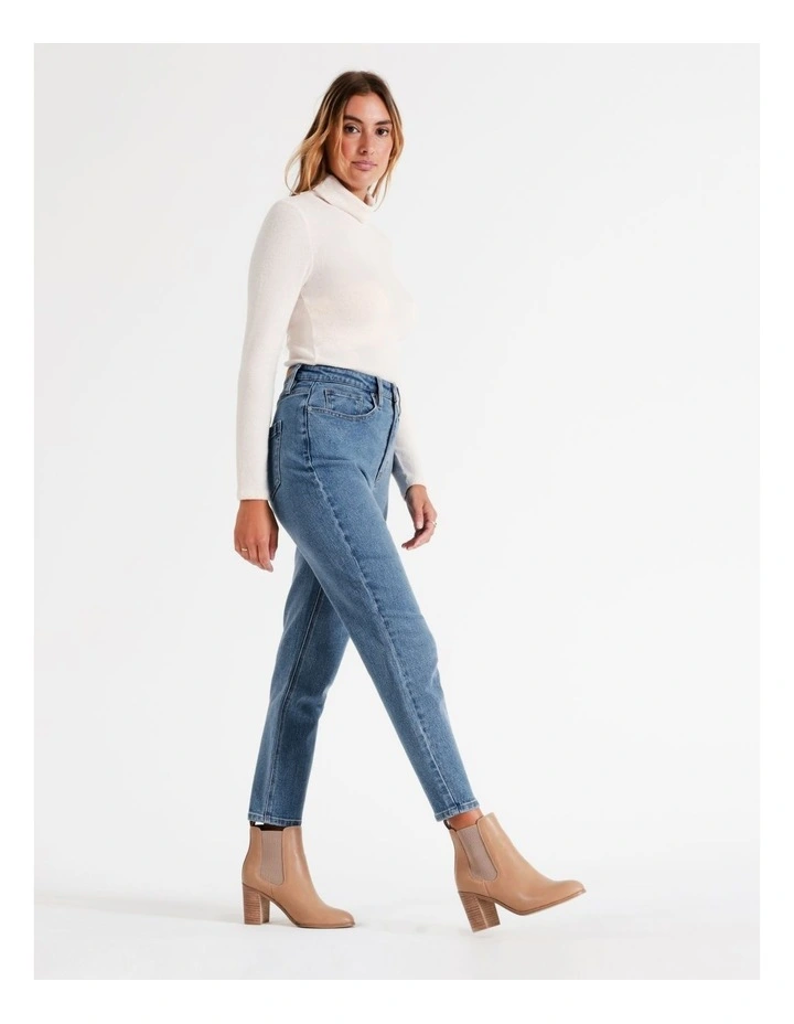 Recycled Blend Joanna Slim Jean In Light Blue 1 Recycled Blend Joanna Slim Jean In Light Blue