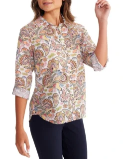 Paisley Print Shirt In Multi -Myer Clothing Shop 964596430 3 720x928