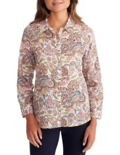 Paisley Print Shirt In Multi -Myer Clothing Shop 964596430 4 720x928
