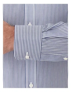 Cambridge Carlton Modern Fit Shirt In Navy -Myer Clothing Shop 964758250 964742410 4 720x928