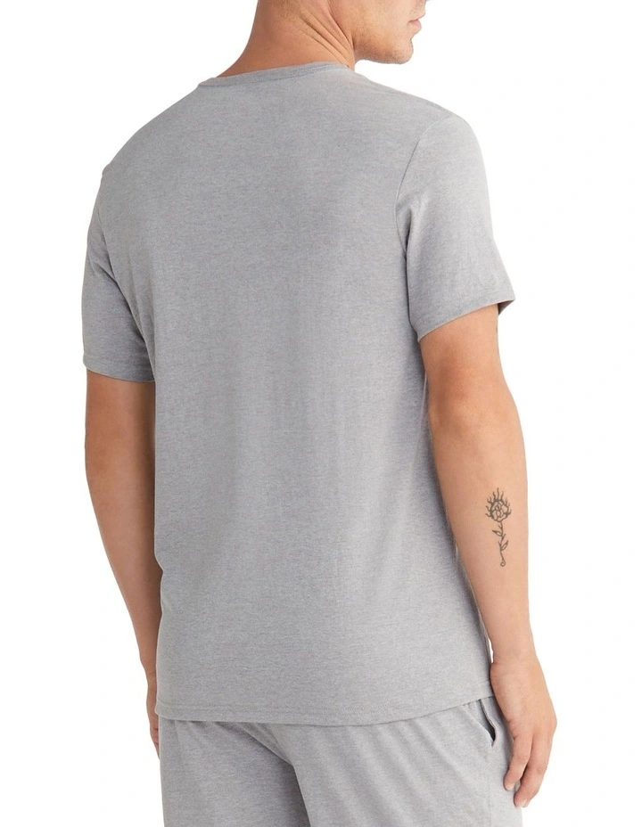 Calvin Klein Chill Sleep Tee In Grey 2 Calvin Klein Chill Sleep Tee In Grey - Image 2