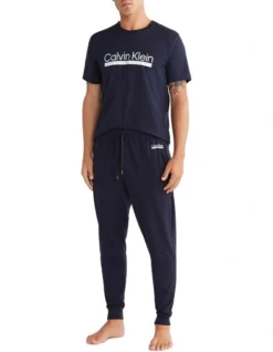 Calvin Klein Chill Sleep Jogger In Navy -Myer Clothing Shop 964805500 4 720x928
