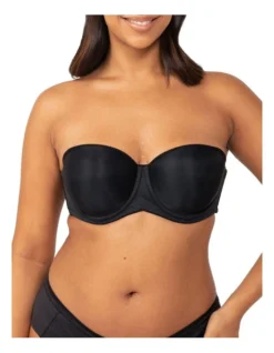 Triumph Beautiful Silhouette Strapless Bra In Black