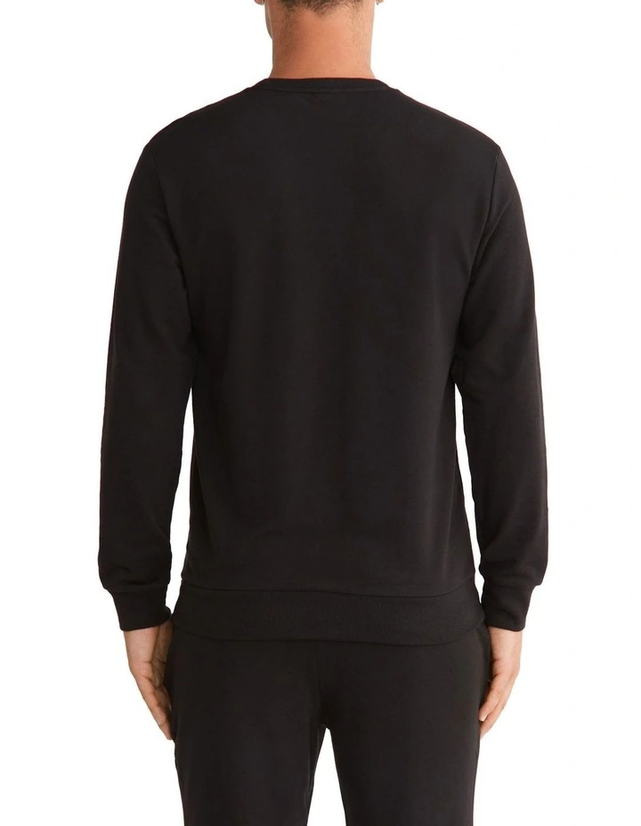Calvin Klein Intense Power Lounge Sweatshirt In Black 2 Calvin Klein Intense Power Lounge Sweatshirt In Black - Image 2