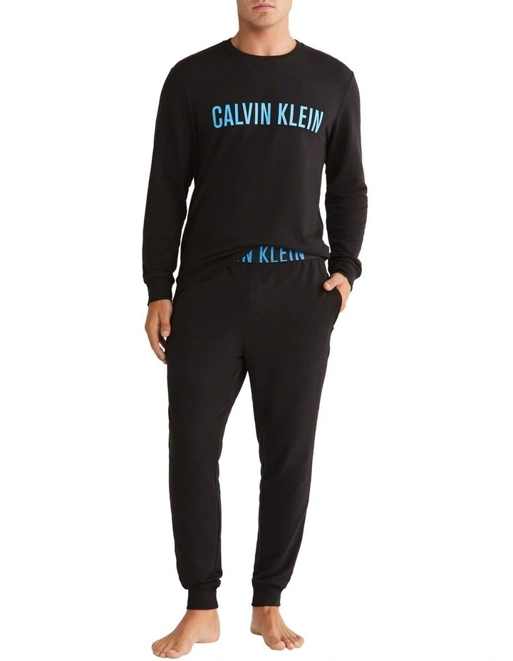 Calvin Klein Intense Power Lounge Sweatshirt In Black 4 Calvin Klein Intense Power Lounge Sweatshirt In Black - Image 4