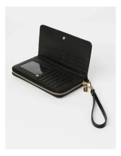Dubrovnik Zip Top Wallet In Black -Myer Clothing Shop 965030770 3 1 720x928
