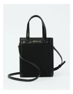 Capri Top Handle Satchel Bag In Black