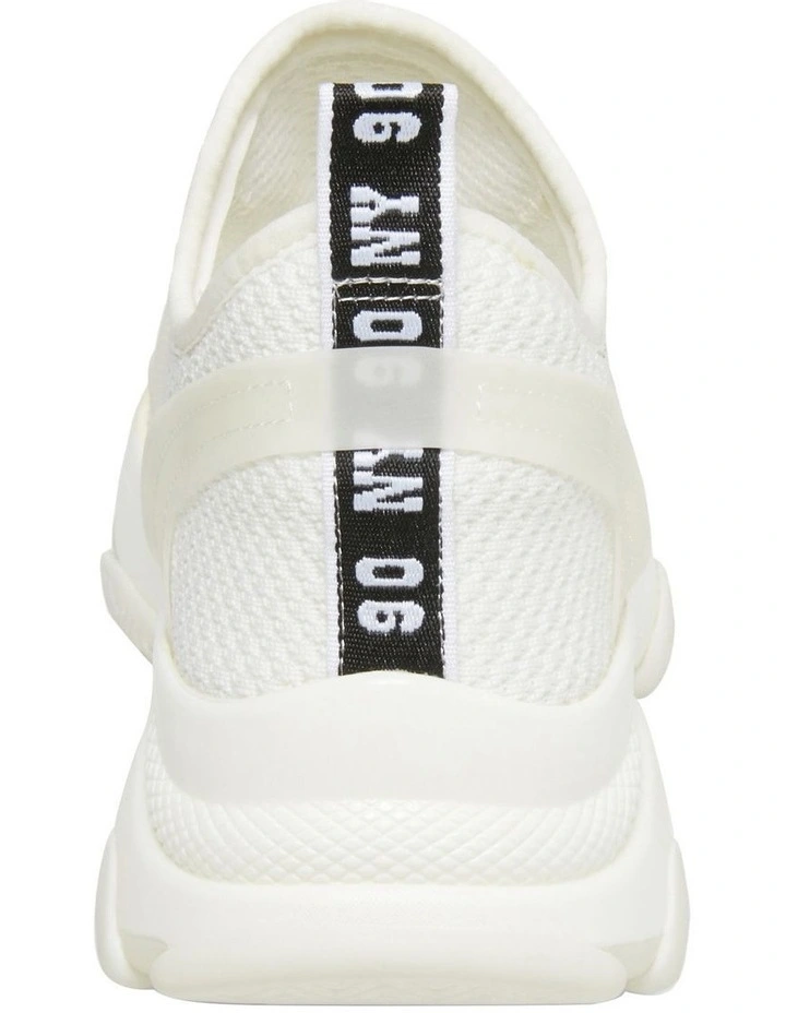 Steve Madden Match-E Sneaker In White 4 Steve Madden Match-E Sneaker In White - Image 4