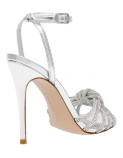 Steve Madden Bedazzle Heels In Silver -Myer Clothing Shop 965044360 4 720x928